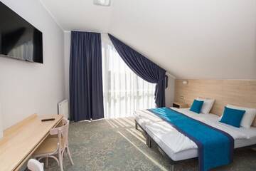 Фото номера Стандартный двухместный номер с 1 кроватью Отель Hotel Vela г. Тчев 15