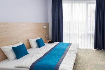 Фото номера Стандартный двухместный номер с 1 кроватью Отель Hotel Vela г. Тчев 6