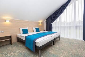 Фото номера Стандартный двухместный номер с 1 кроватью Отель Hotel Vela г. Тчев 8